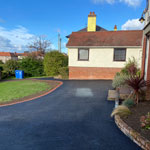 New tarmac drive at property in Flintshire