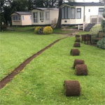 Grounds at caravan park